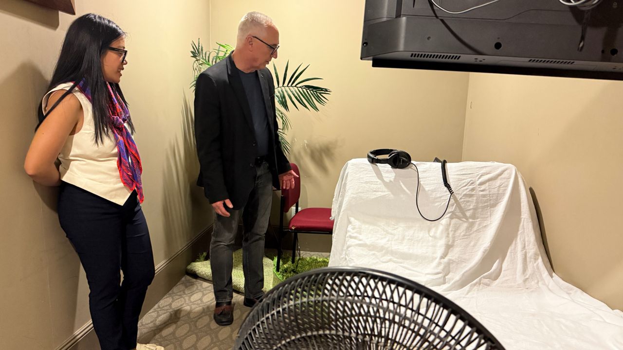 Sazha Alexandra Ramos and Philip Van Guilder (Spectrum News 1/Blessing Iwuchukwu)