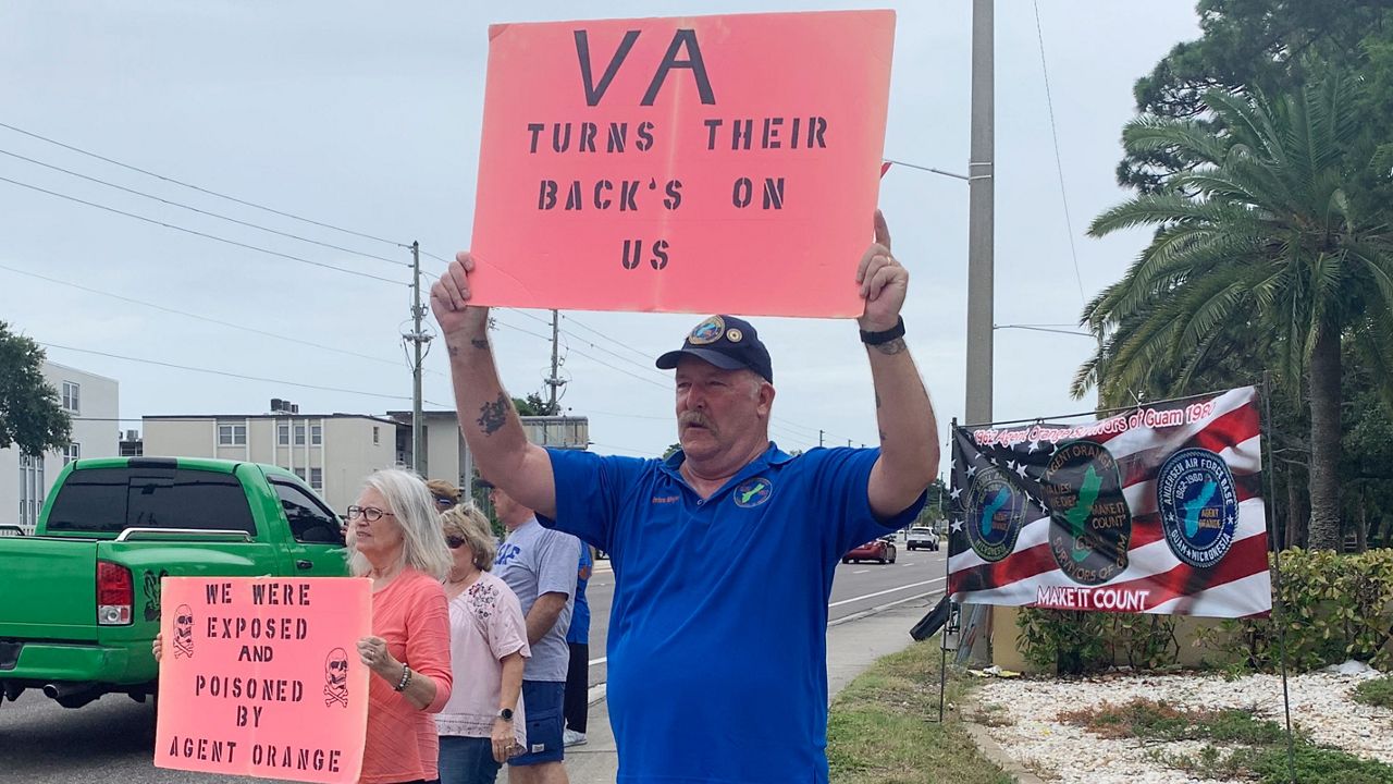 Veterans Affected By Agent Orange Push New Law For Help