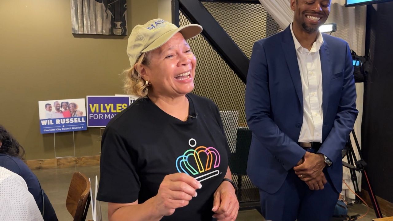 Mayor Vi Lyles was running for her fourth term leading Charlotte.