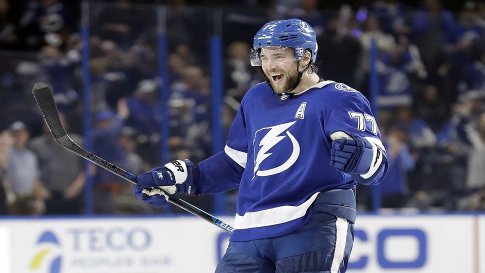 Victor Hedman’s contract extension will begin with the 2025-26 season and run through 2028-29. (Associated Press image)