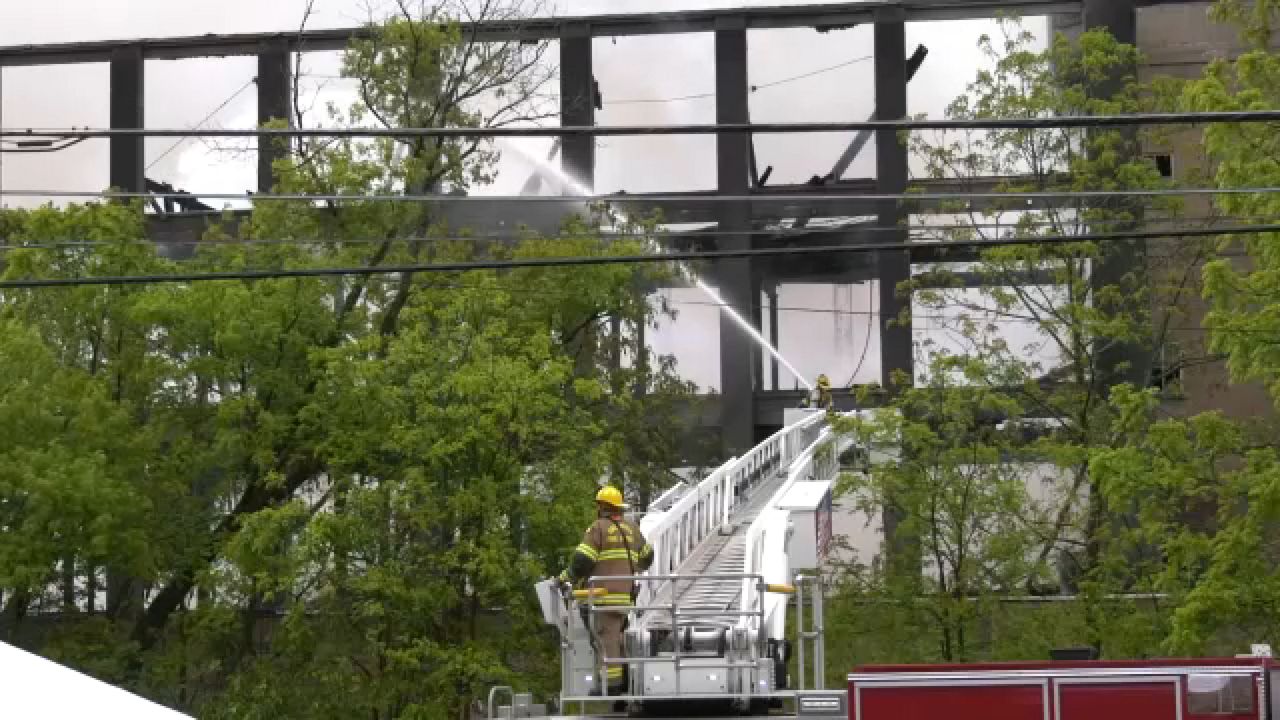 An investigation into a fire Saturday at the mill in the village of Victory Mills