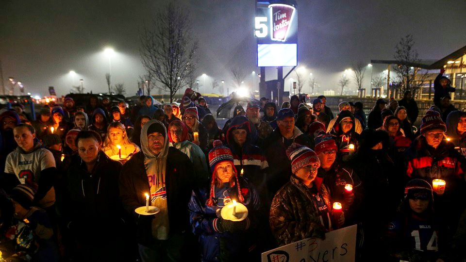 Bills fans support grieving Josh Allen with charitable donations