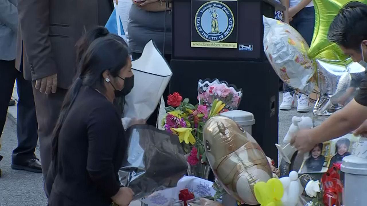 Vigil for girl killed by car in Brooklyn