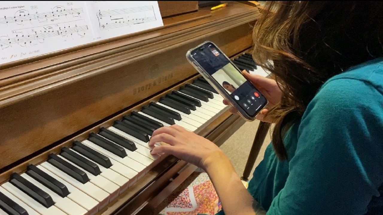 Pandemic Forces Music Lessons To Go Virtual
