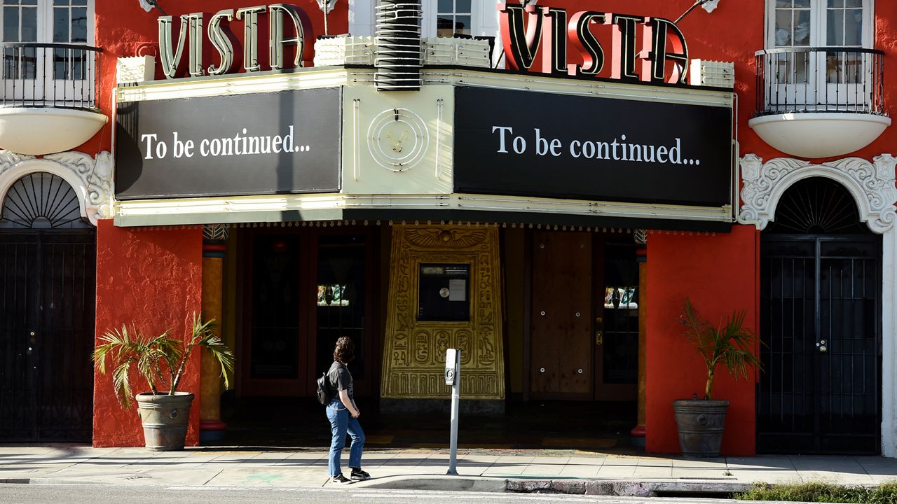 Movie Theaters Remain Closed, Others Across SoCal Open