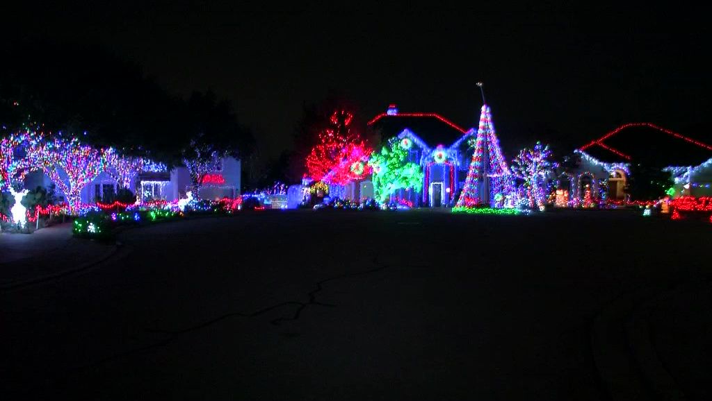 Neighbors Transform Cedar Park Cul-De-Sac into Winter Wonderland