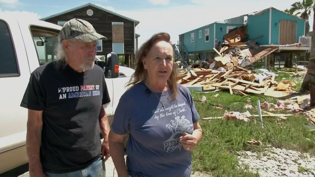 Harvey victims working to rebuild slammed again, this time by tornado