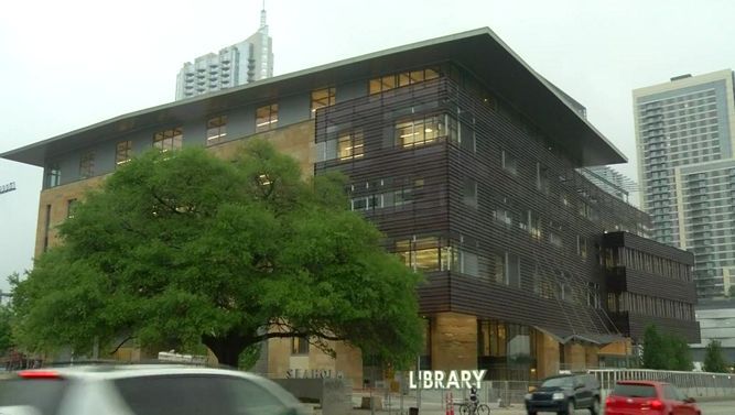 FILE- Austin's Central Library. 