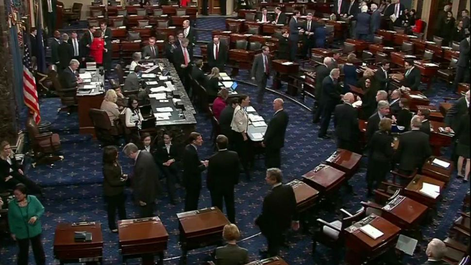 Senate starts vote on Jan. 22, 2017.