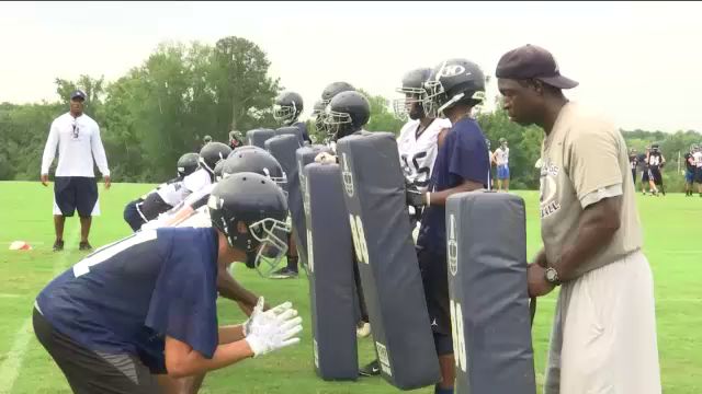 First Day of Football Practice for High School Teams Statewide