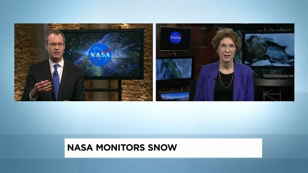 NASA Tracking California Snowfall, Drought Relief