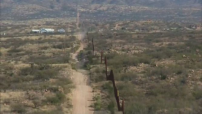 File photo of the border between Texas and Mexico. 