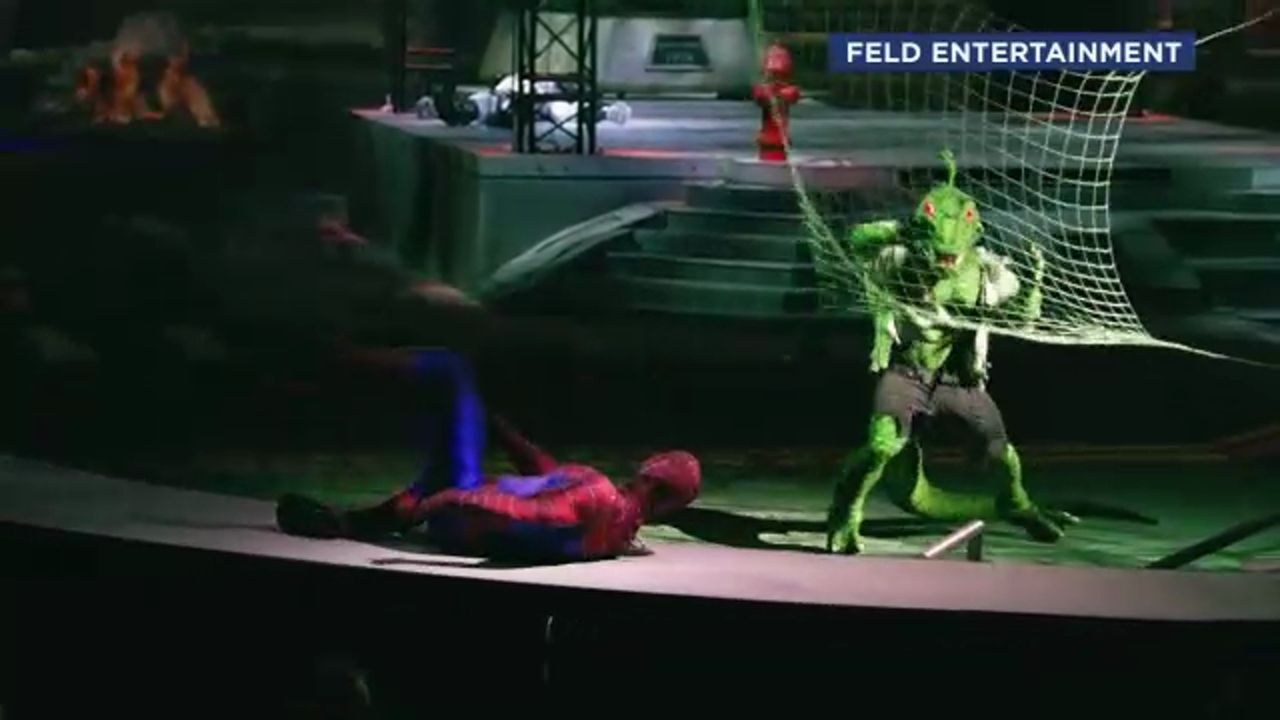 Marvel Universe Live scene
