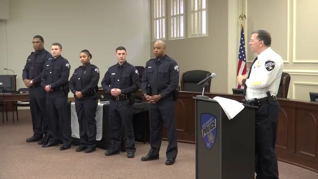 New recruits sworn in as Salisbury police officers