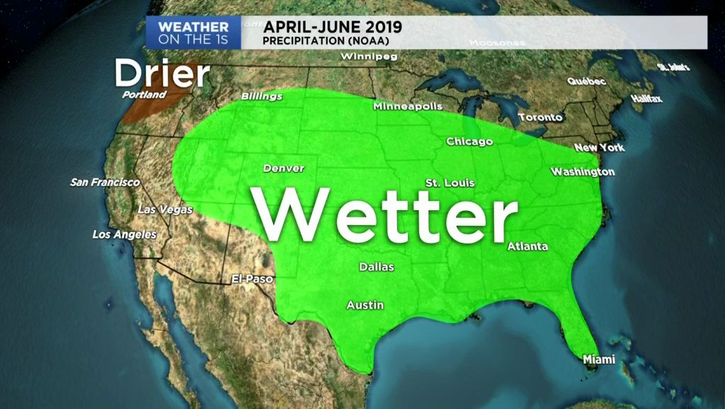 Spring Looks Warmer, Wetter Than Norm For Texas