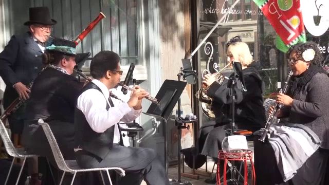 Musicians at the Dickens Festival