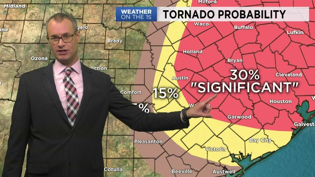 Weather Forecast Severe Storm Tornado Threat on Friday