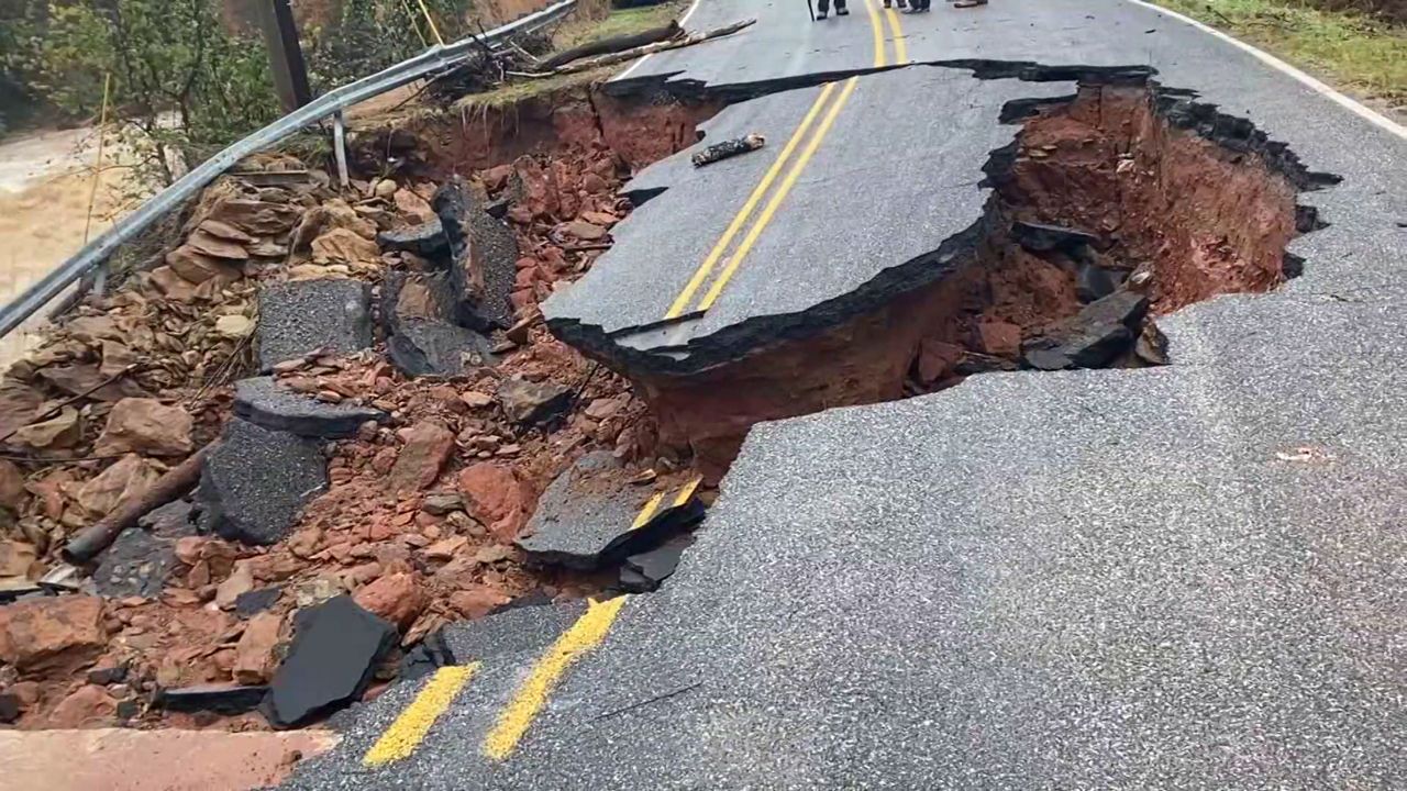 Heavy Rain Leaves Damage in Alexander County