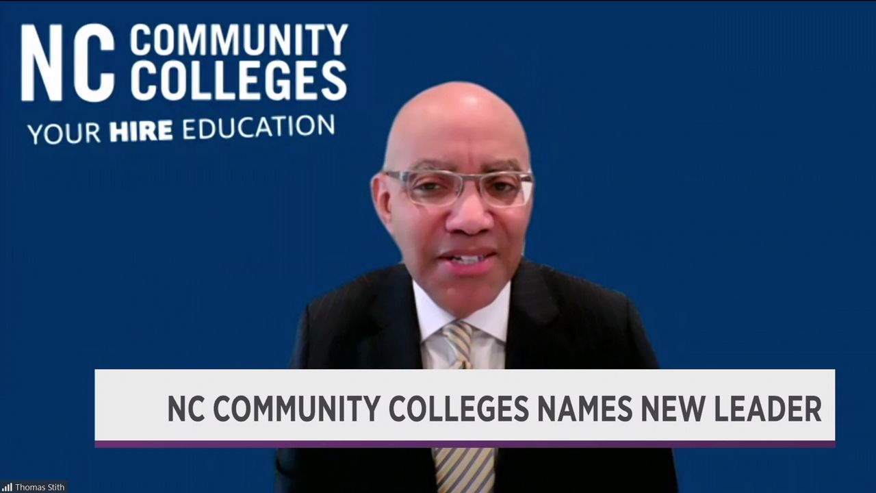 New N.C. Community Colleges President Thomas Stith