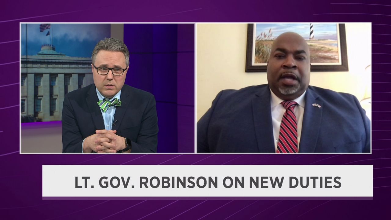 Lt. Governor Mark Robinson on New Duties