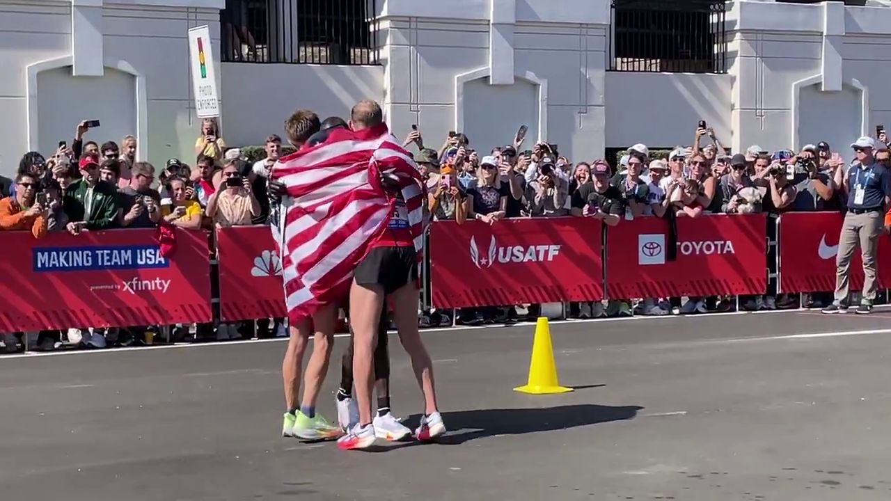 U.S. Olympic trials marathon sees record, best friend finish