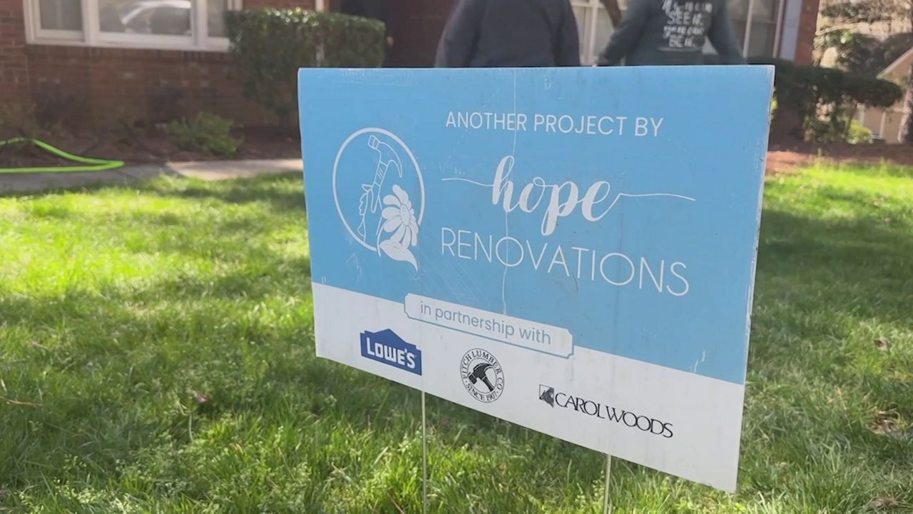 Nora El-Khouri Spencer started Hope Renovations four years ago to train women and people who are gender-expansive for careers in the construction industry. (Spectrum News 1)