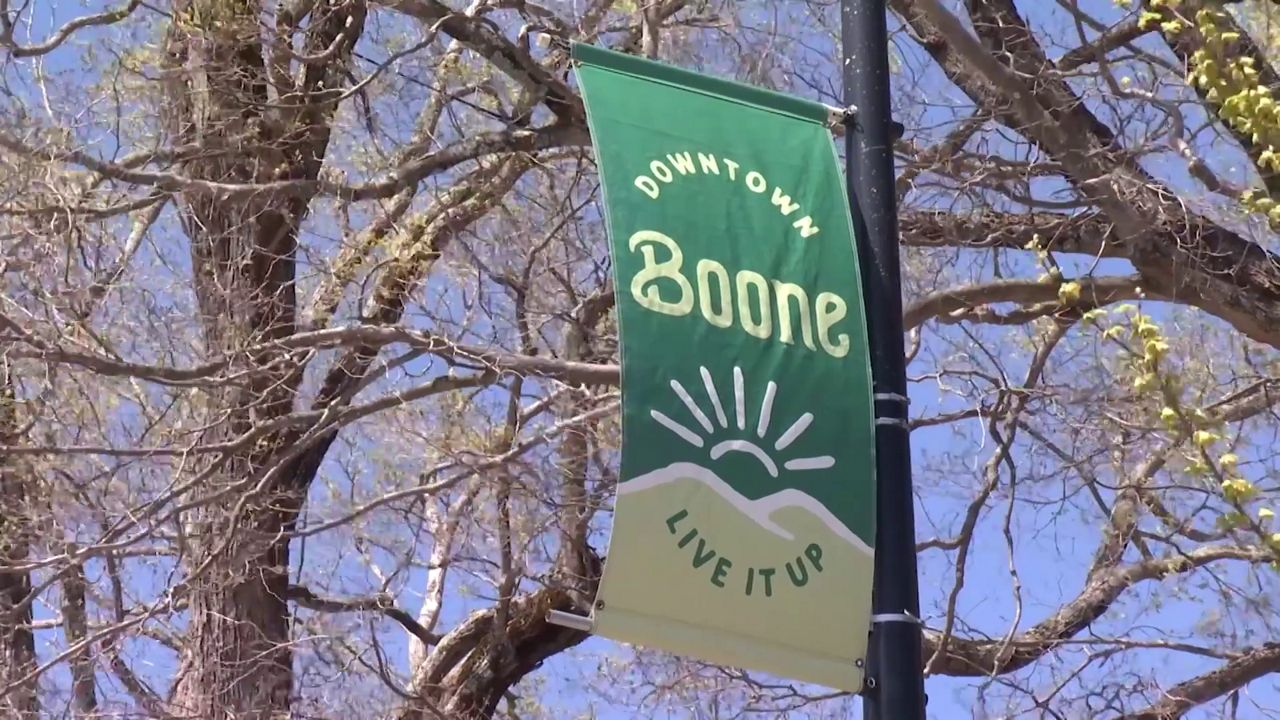 Businesses in Boone are showing an uptick during the spring season after a disappointing fall due to Helene. (Spectrum News 1)
