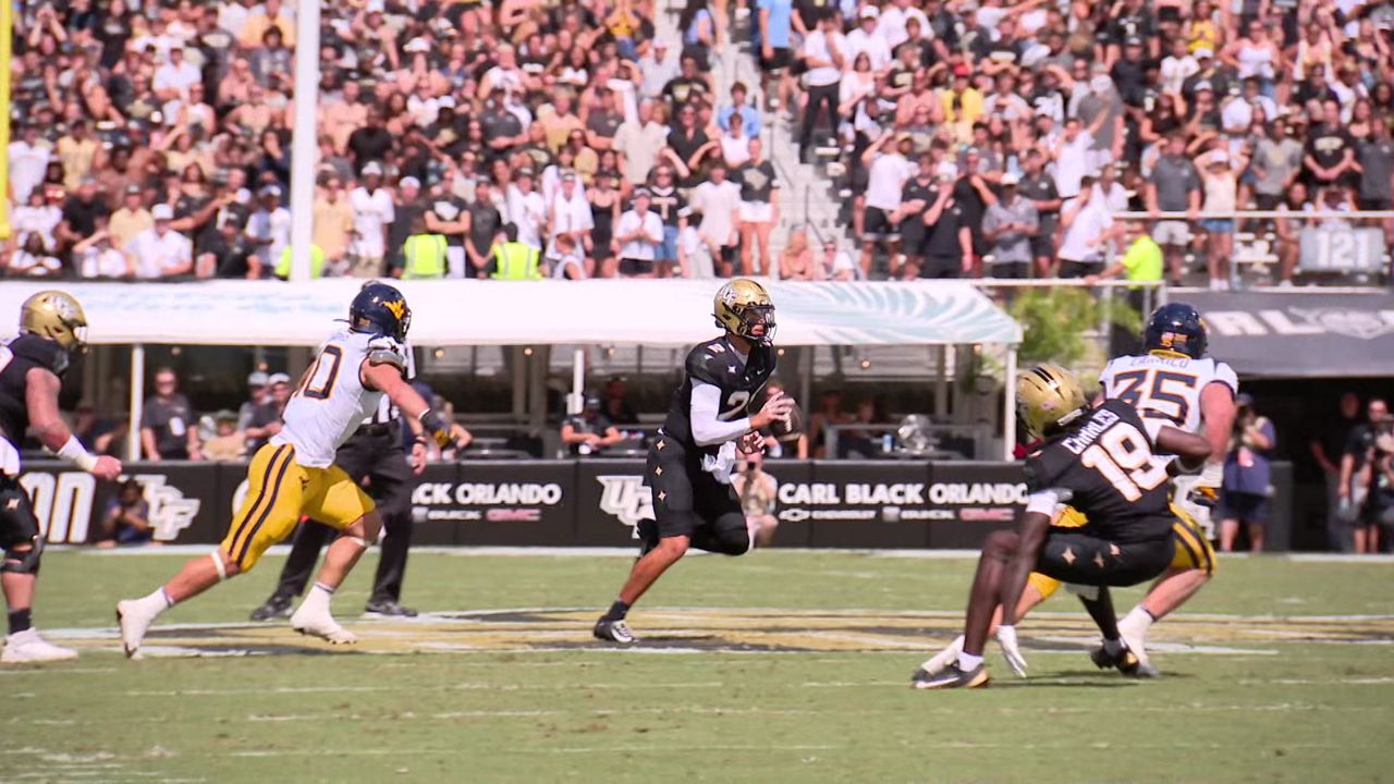 UCF snaps three-game losing streak in 45-13 rout of West Virginia
