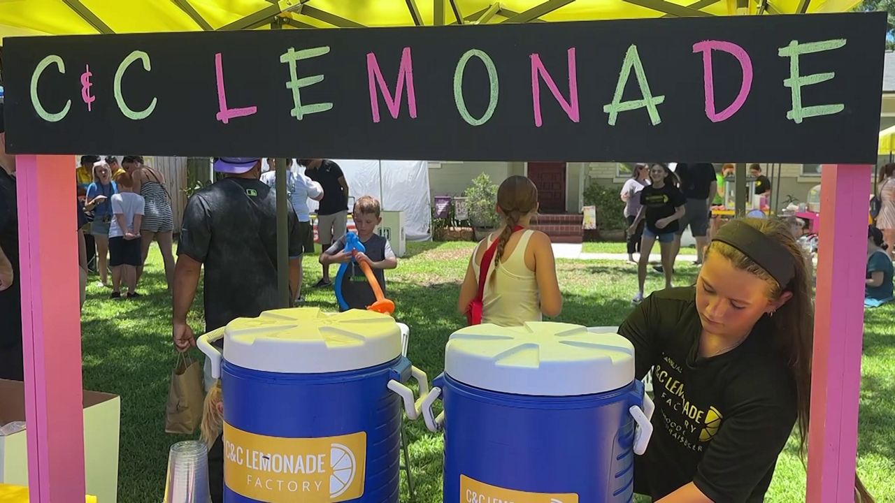 St. Pete lemonade stand marks 10 years raising money for cancer research
