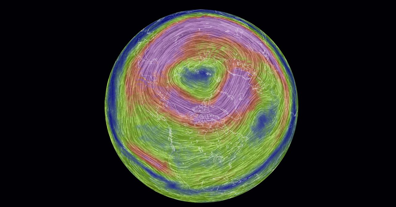 Polar Vortex Remains Strong Across Arctic Circle