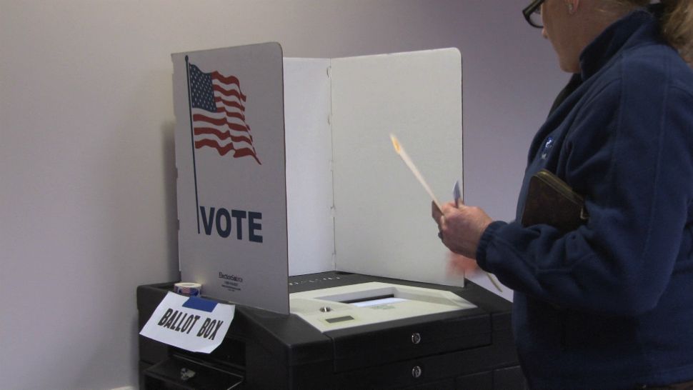 Voting ballot box. (File)