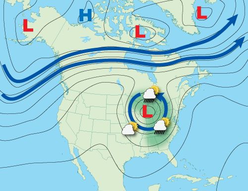 can weather travel east to west