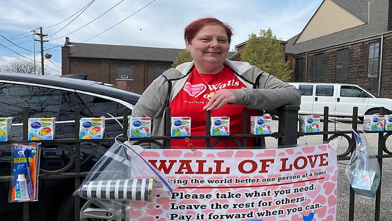 'Walls of Love' provides help to people in need