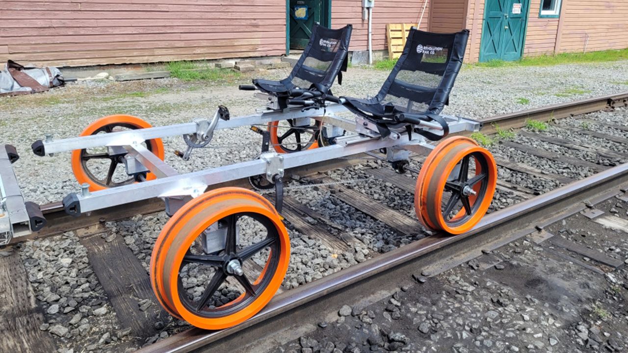 Exploring the great outdoors through rail biking