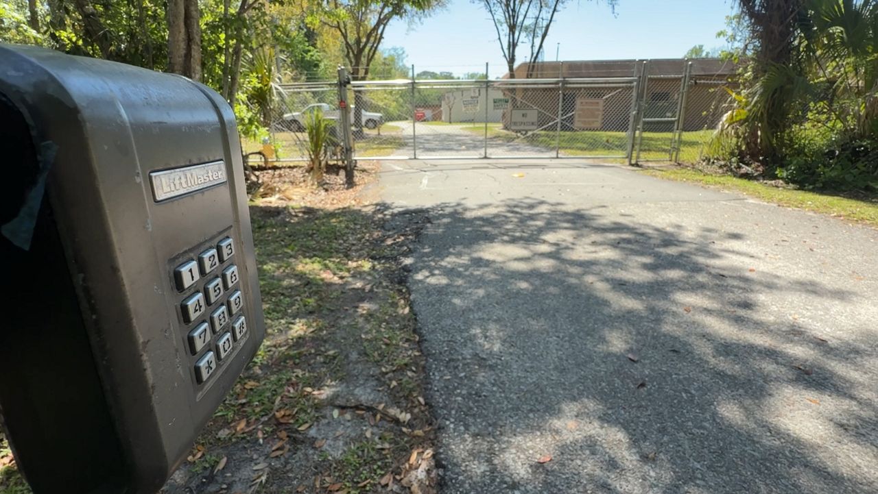 The Winter Springs wastewater treatment plant on the east side of town is more than 50 years old. (Spectrum News)