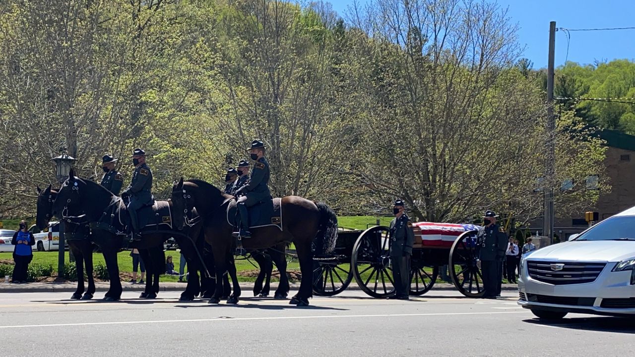 Watauga County Sgt. Chris Ward and K-9 Deputy Logan Fox were killed in the line of duty while doing a wellness check in Boone, North Carolina, last week.