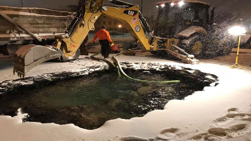 Syracuse Water Main Break