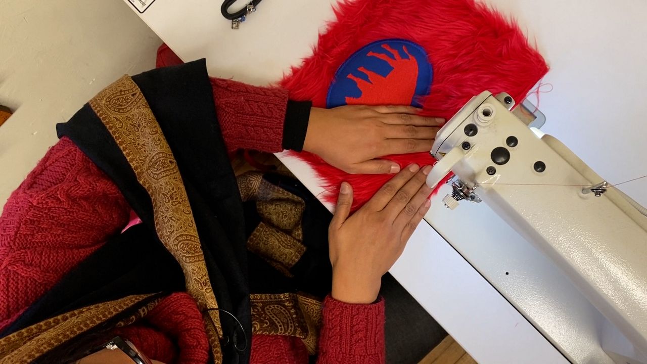 How Bills-inspired Water Buffalo hats help refugees working at