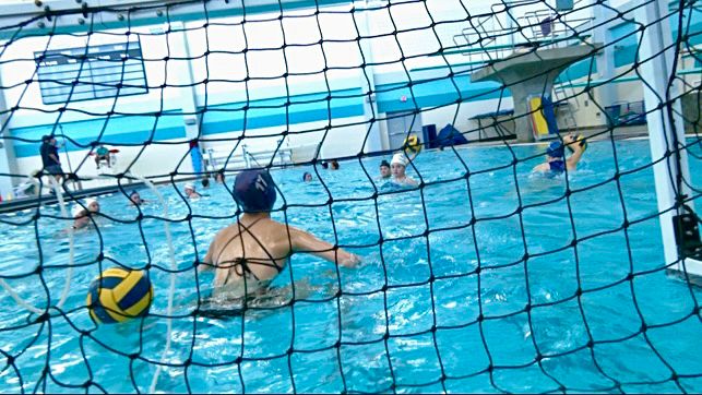 Flower Mound's girls water polo team practices for their first season as a UIL sanctioned high school sport.