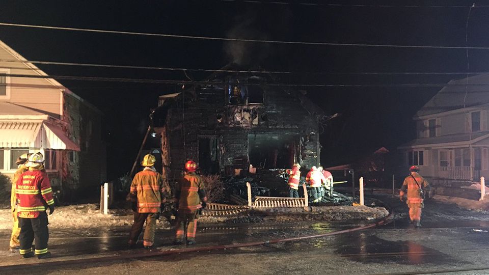 Fire Destroys Waterford Home