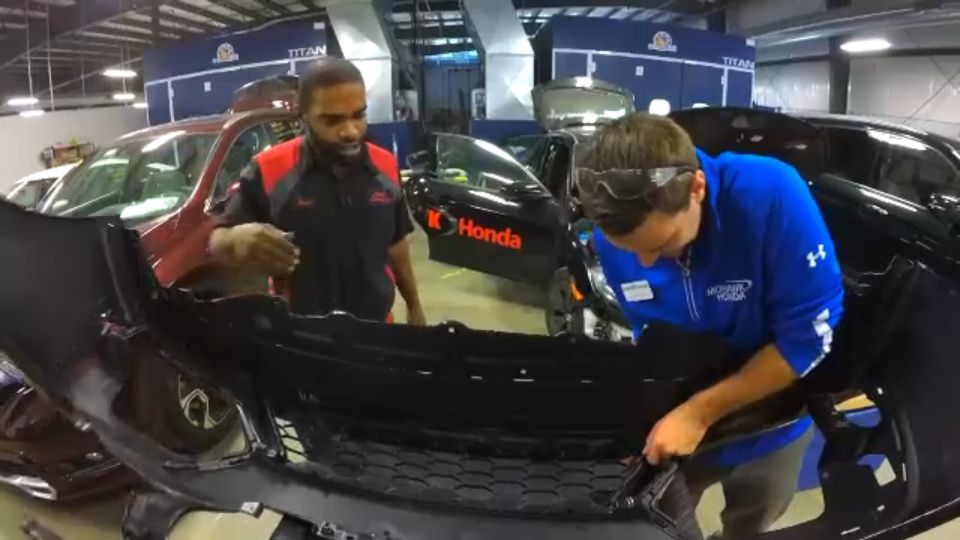 Barry spends the day at Mohawk Honda