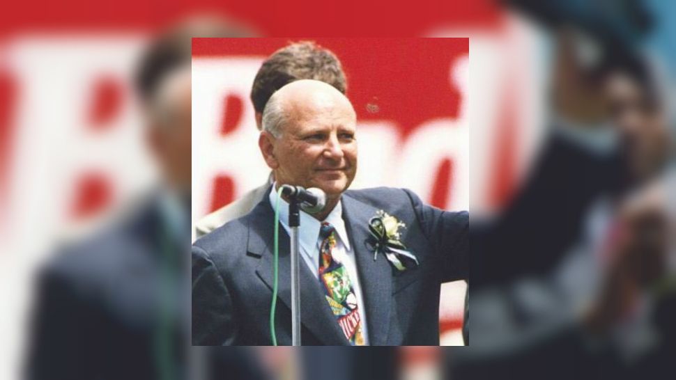 Wayne Huizenga was the first man to own teams in three major sports leagues and also founded Blockbuster Video and Waste Management Inc. (Miami Marlins Twitter page)