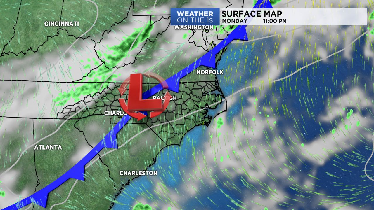 Two Cold Fronts Set To Move Through This week