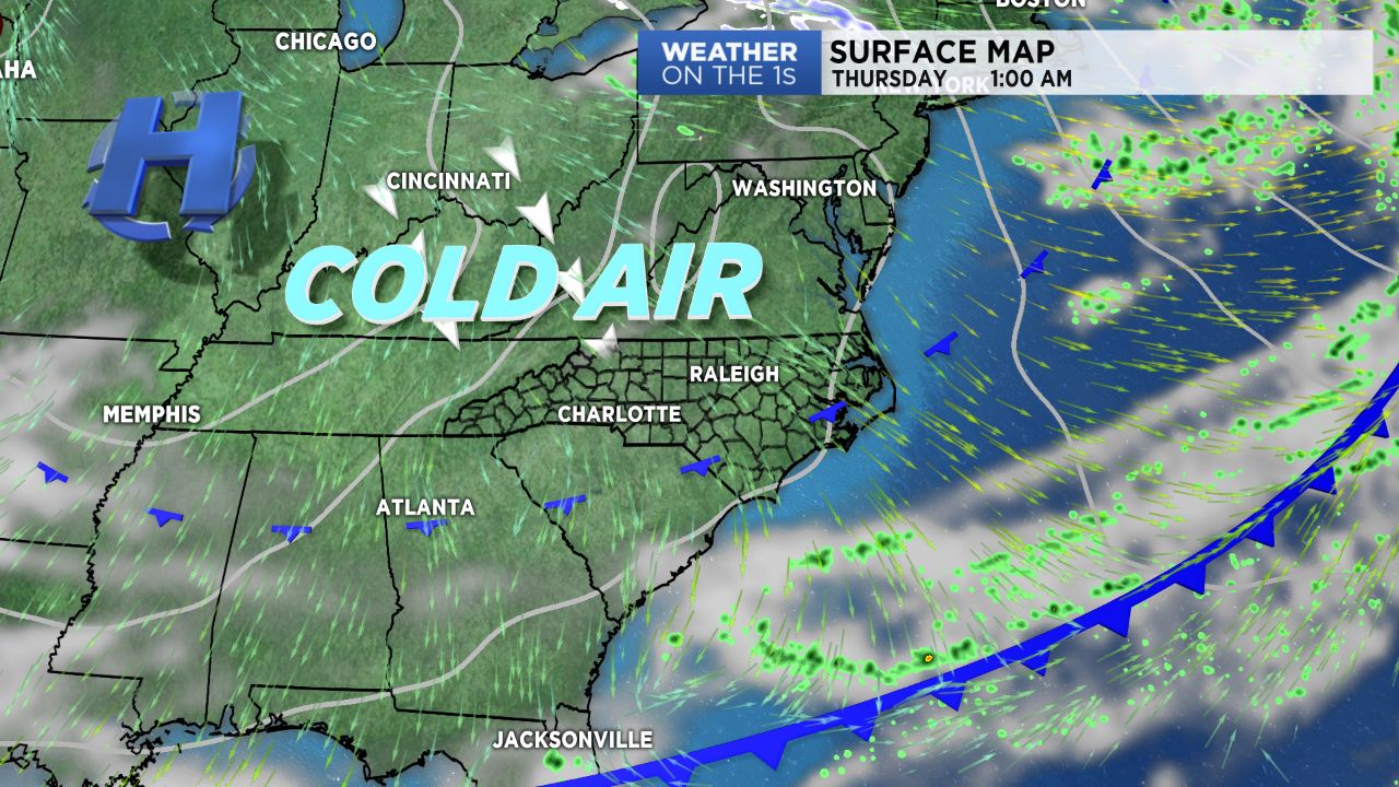 Cold Front Brings Big Cool Down Wednesday Night