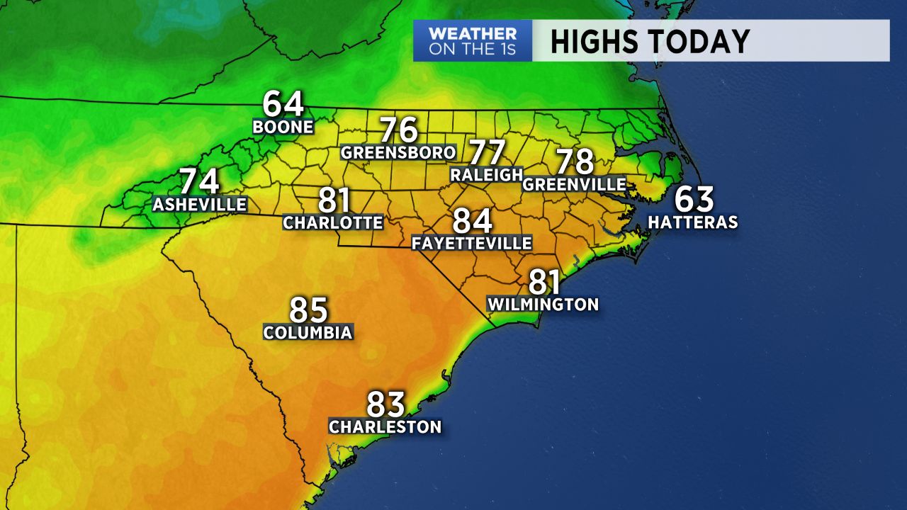 Unseasonably warm weather continues