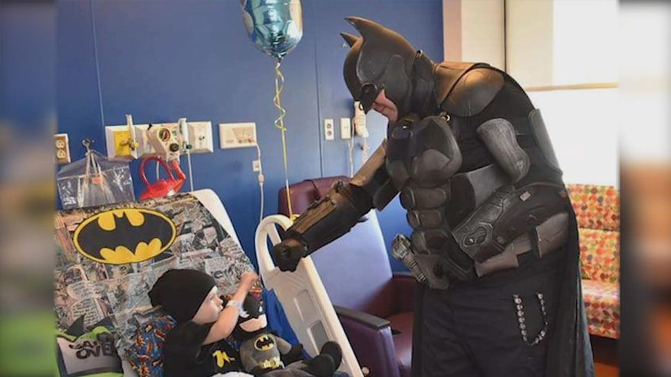 EVERYDAY HERO: Batman Brings Joy to Sick Kids in Spring Hill