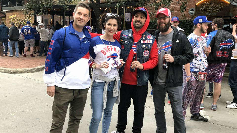 Bills Backers Take Over Houston