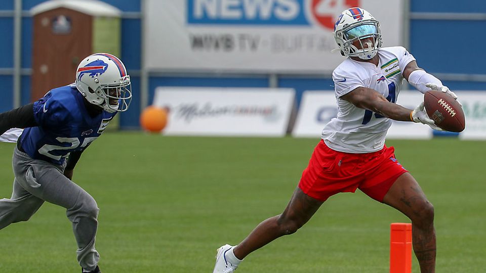 Allen Deep to Diggs Highlights Tuesday's Practice