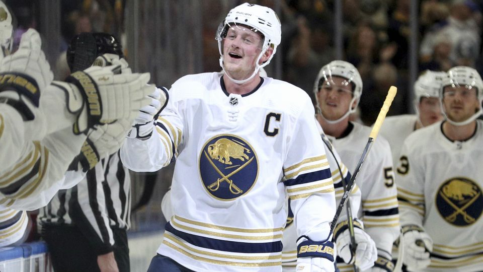 jack eichel first nhl goal