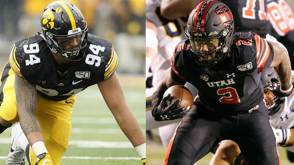 2020 NFL Draft: DE A.J. Epenesa, Iowa, RB Zack Moss, Utah